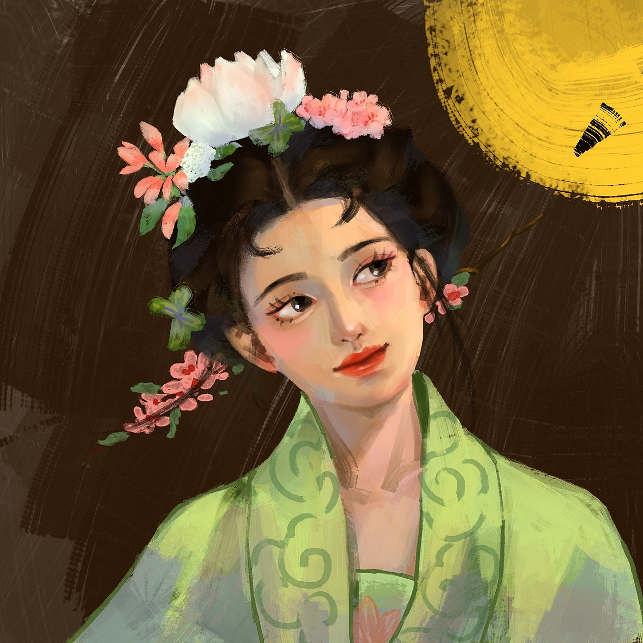 太阳与月亮（图ZMzcwNzk1MDI0） - 创作习作 - 站酷设计师时浅咩原创素材 - 站酷ZCOOL