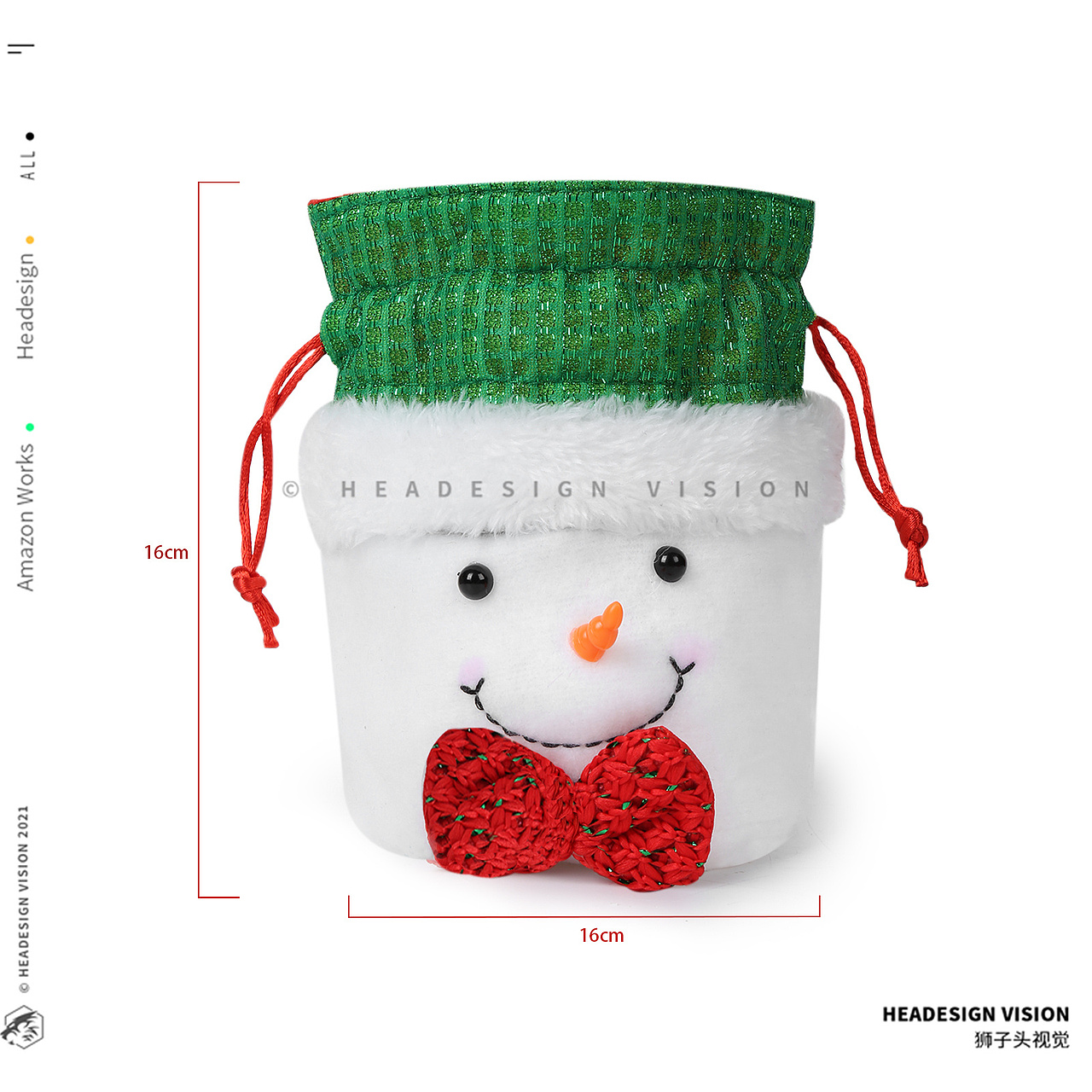 圣诞装饰产品拍摄_主图设计_A+页面设计-狮子头视觉