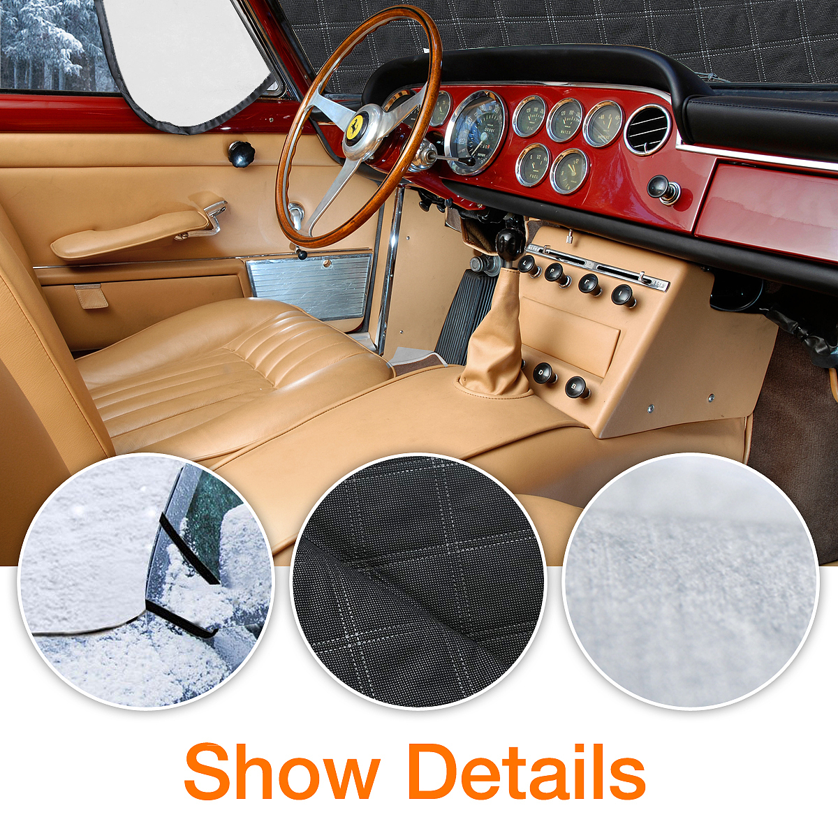 厚款门夹防雪罩