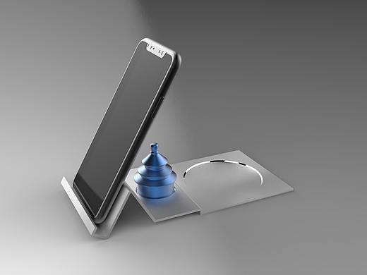 天坛陀螺手机支架