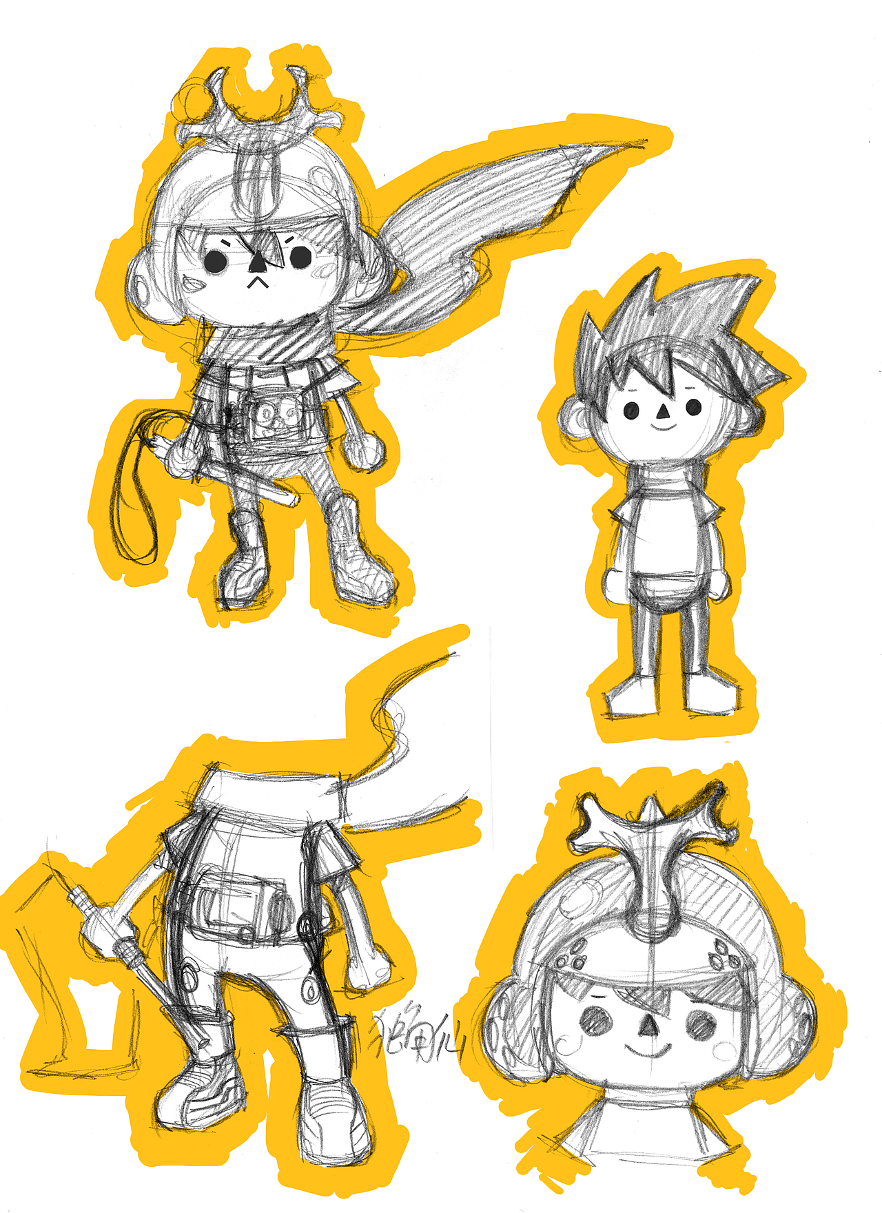 围巾公元“甲虫男孩”天天/HORNED TANTAN（图ZOTcwNzk2Njg=） - 手办/模玩 - 站酷设计师瓦斯蛇原创素材 - 站酷ZCOOL