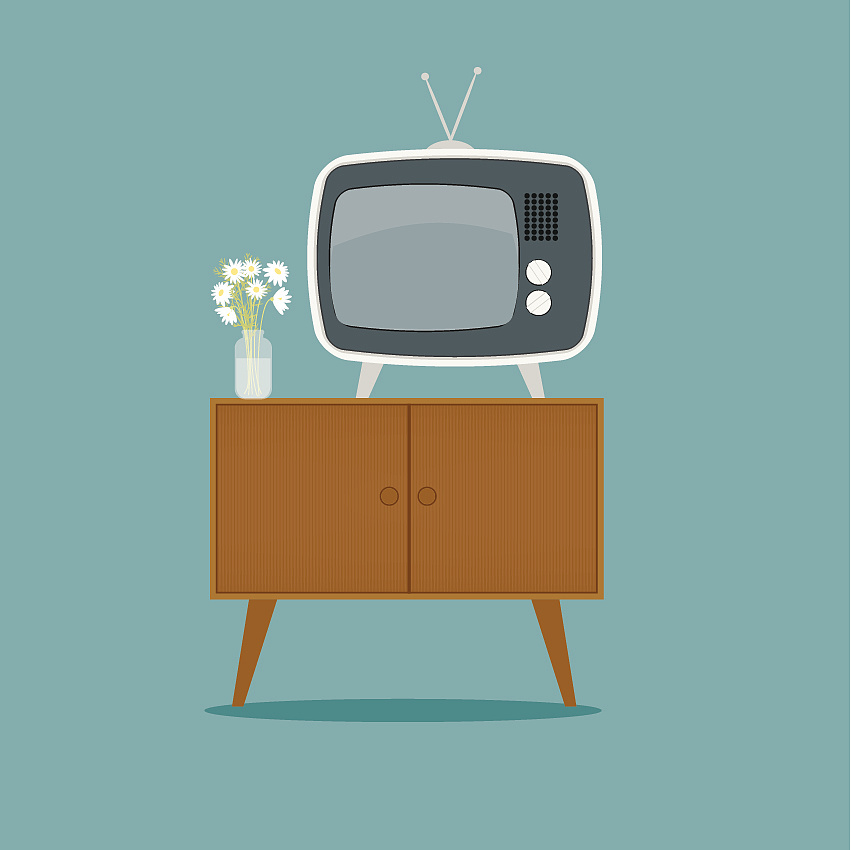 练习1复古小电视|插画|艺术插画|keeleighh - 临摹作品 - 站酷 (zcool