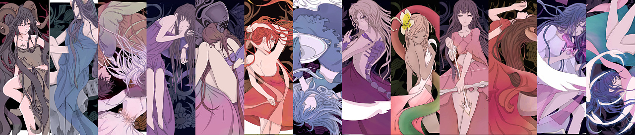十三星座（图ZMTYwNjcyOTAw） - 创作习作 - 站酷设计师Blancan原创素材 - 站酷ZCOOL