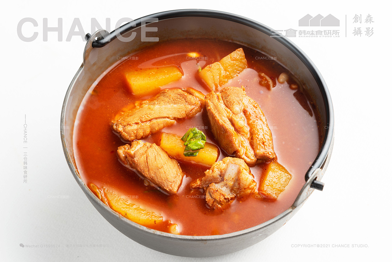 韩式料理摄影 | 韩味食研所菜品白底场景