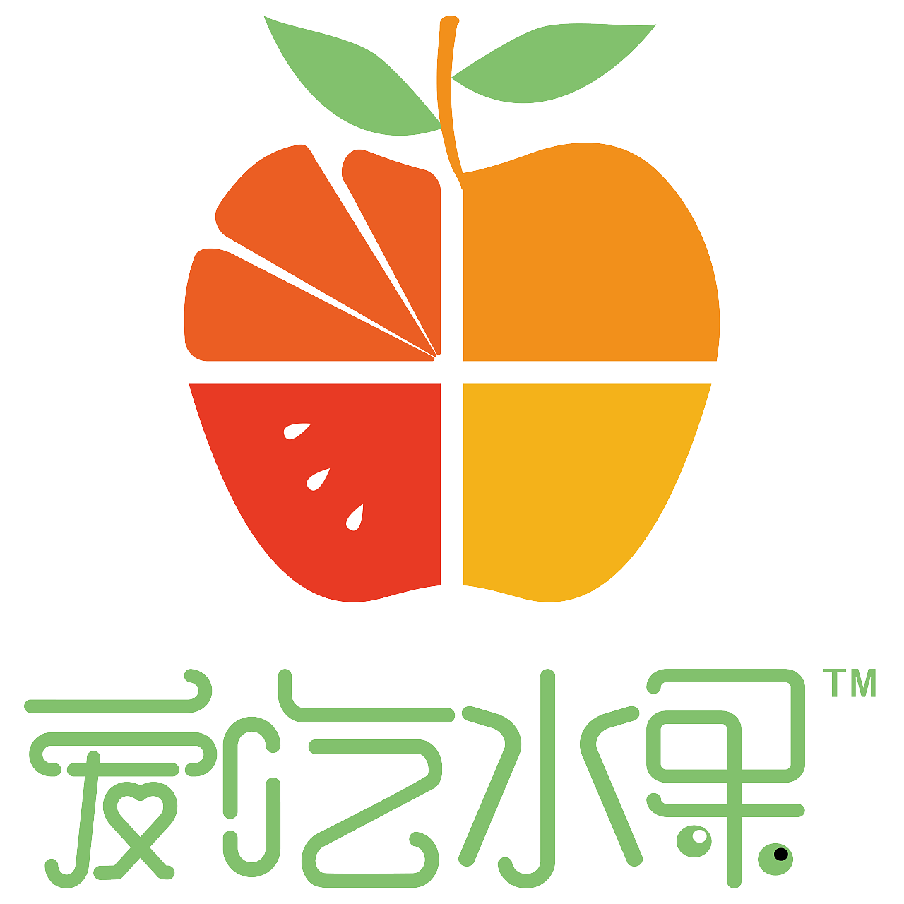 水果生活品牌字体设计|平面|品牌|小桔子很强 - 原创作品 - 站酷 (ZCOOL)