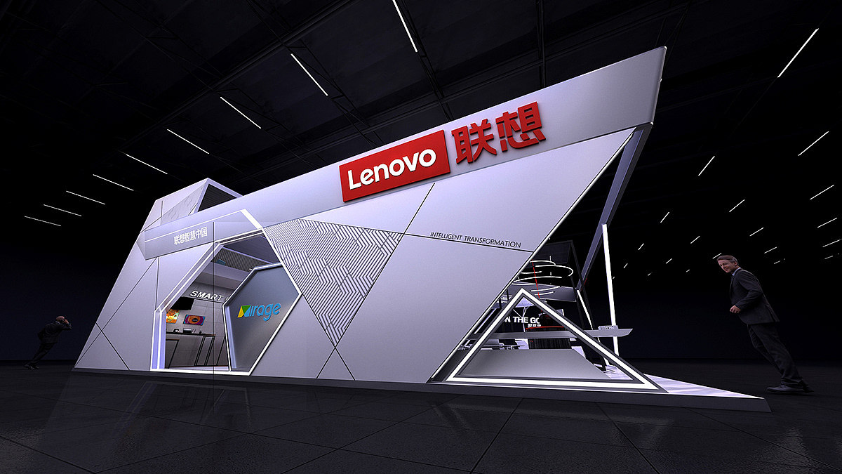联想展台