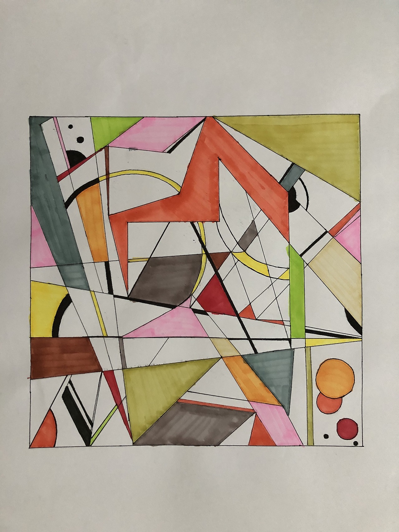 色彩构成|平面|图案|z41671806_原创作品-站酷zcool