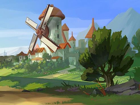 某游戏地图和战斗小场景（个人主页-ZMjc3NDg2NjA=） - 游戏原画 - 站酷设计师sybil_oni原创素材 - 站酷ZCOOL