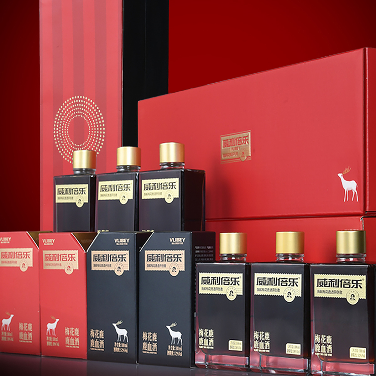 威利倍乐梅花鹿酒 | 品牌策略+包装设计（图ZMjU0OTMxMDky） - 包装 - 站酷设计师排沙原创素材 - 站酷ZCOOL