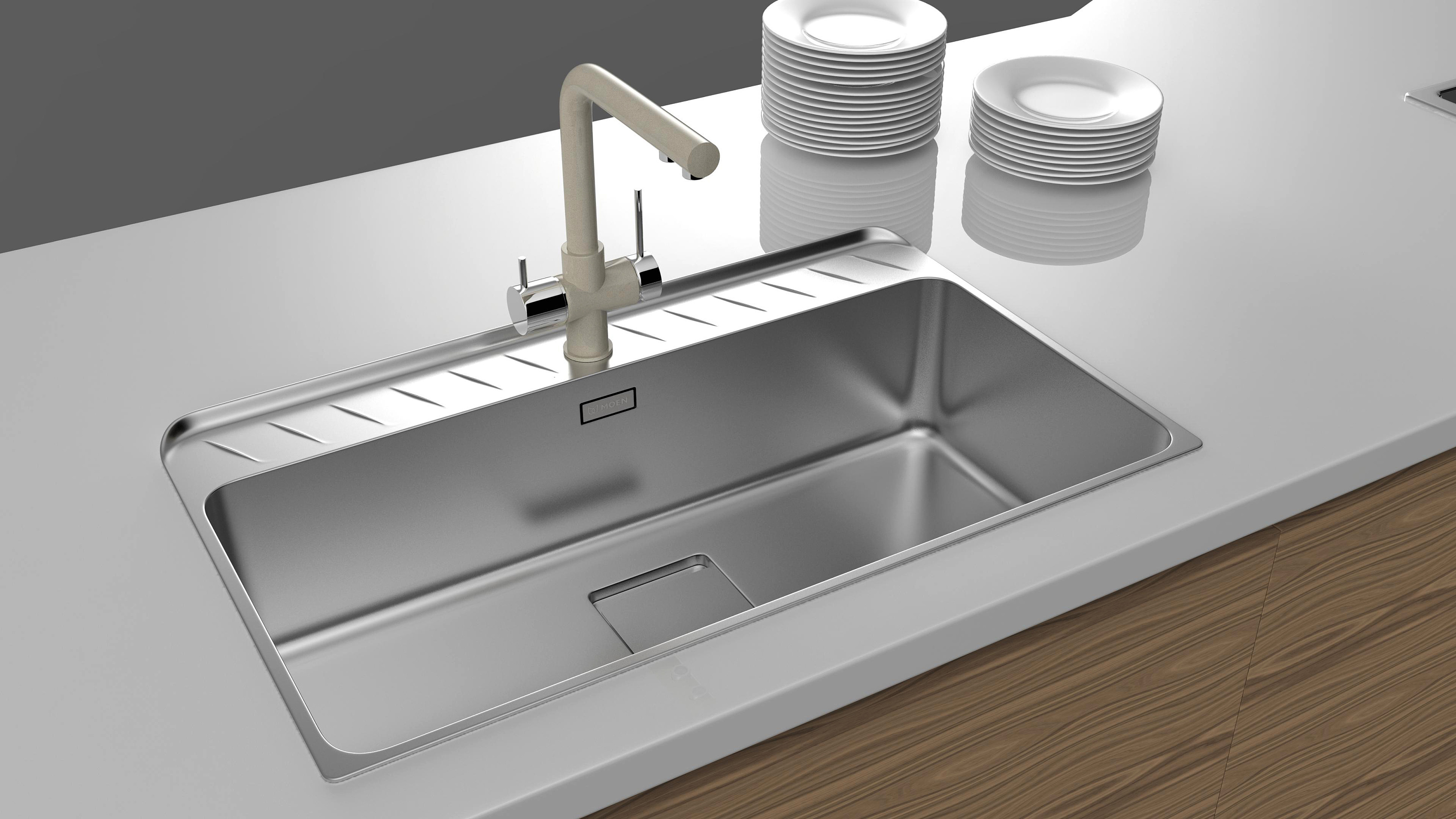 厨房水槽的安装方式 - 知乎