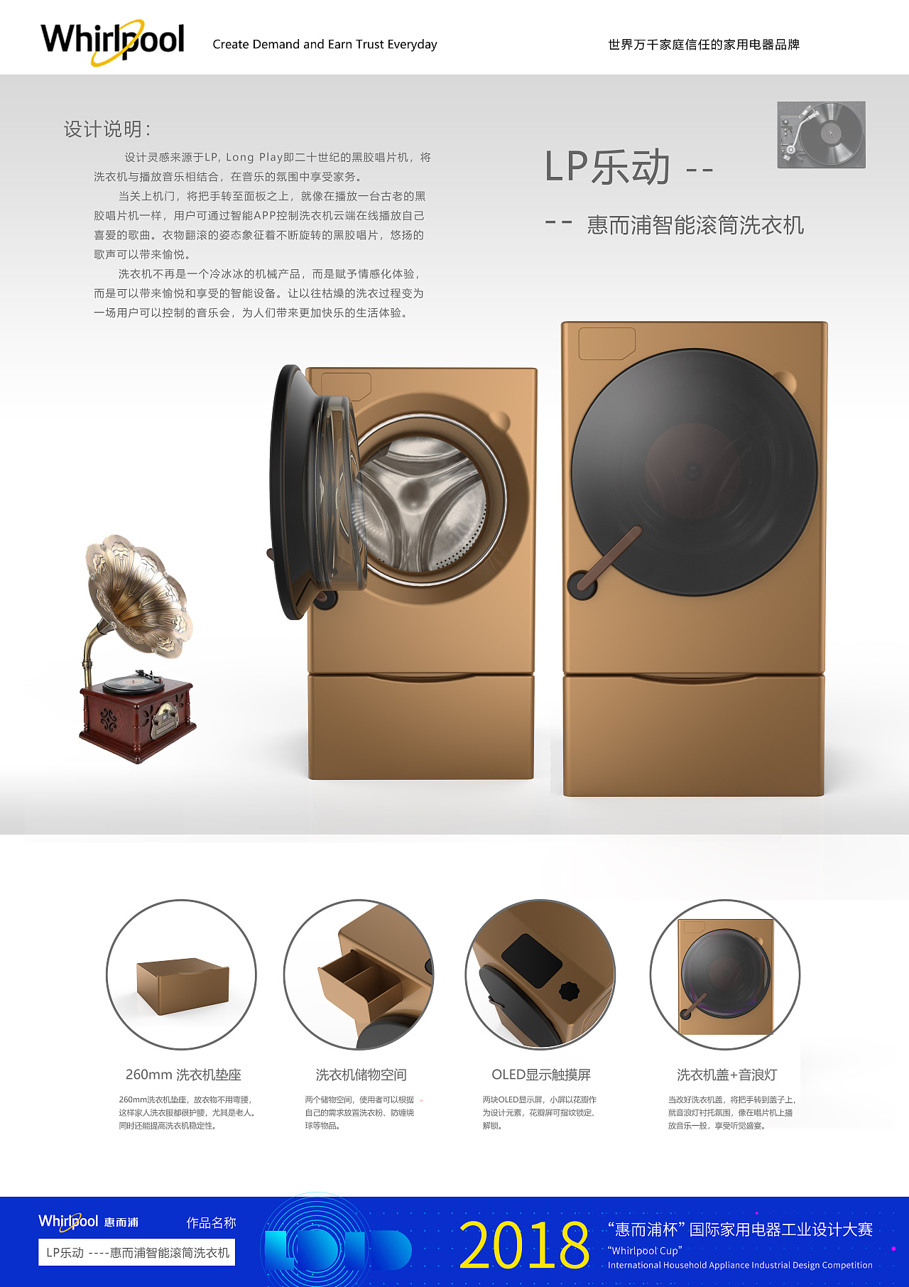 LP乐动 — — 惠而浦智能滚筒洗衣机