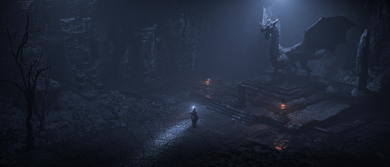 Blender场景小练（一）龙陨（图ZMjIwNzg2NzMy） - 动画/影视 - 站酷设计师重新开始吧原创素材 - 站酷ZCOOL