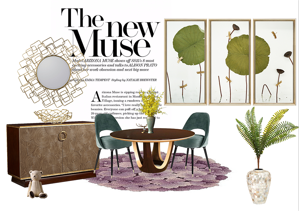 原创作品：实物画；装饰画、效果图、国画、大堂挂画、饰品、摆件、软装配画、室内设计、整体软装、圆框 #（图ZNjk5MDk3ODA=） - 概念设定 - 站酷设计师集恒工艺Fanny原创素材 - 站酷ZCOOL