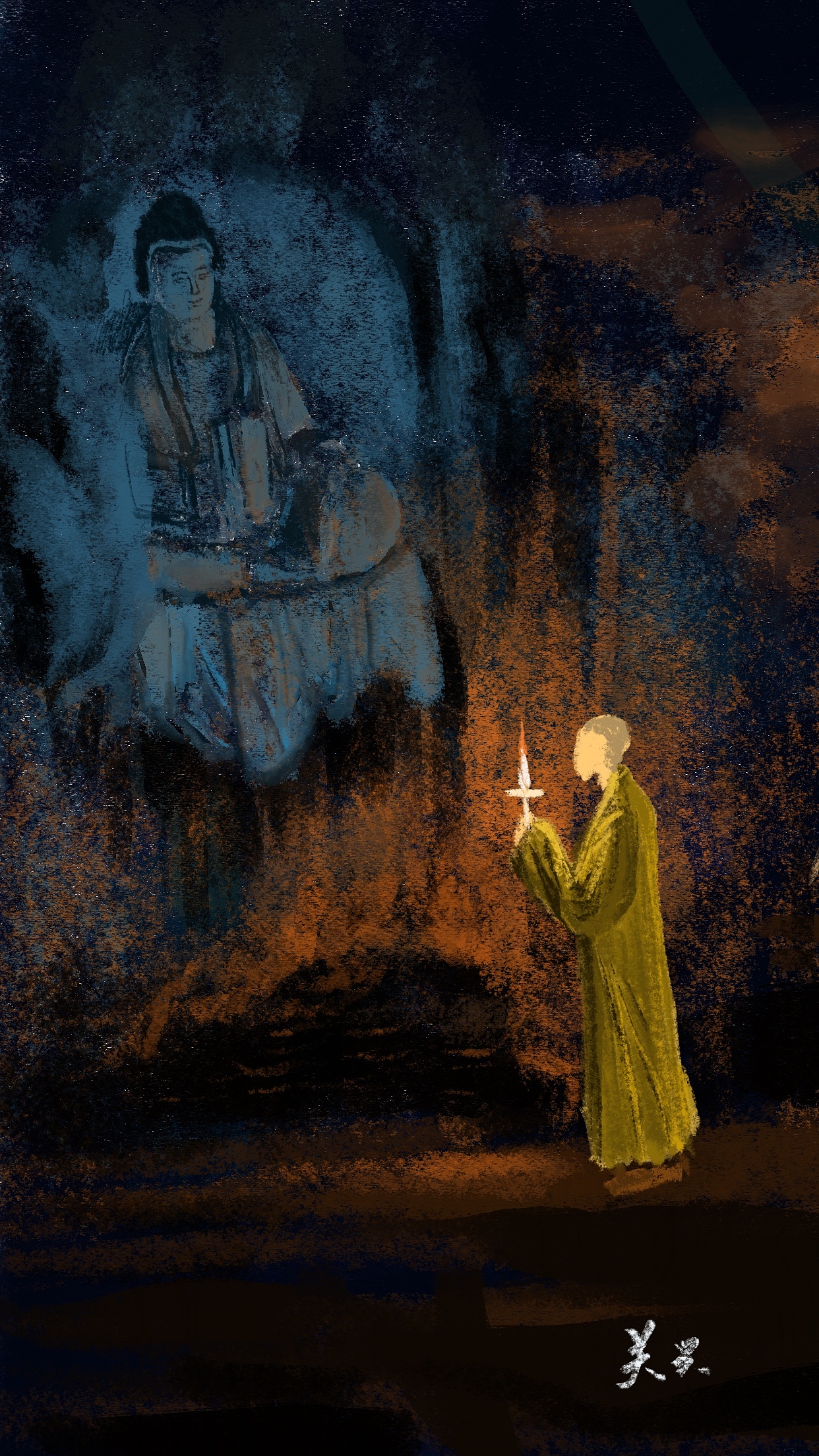 鬼神系列|插画|创作习作|关兴_原创作品-站酷(zcool)