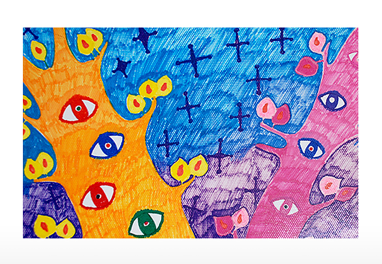 多彩时光 银泰绽放艺术展（图ZNzQ0MTk4ODQ=） - 其他三维 - 站酷设计师不是美术馆原创素材 - 站酷ZCOOL