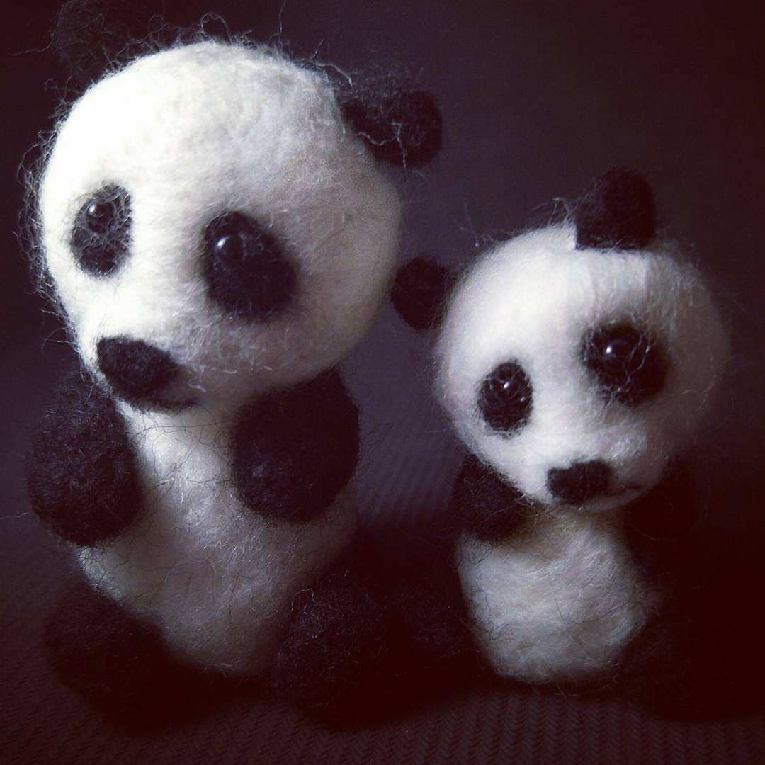 羊毛毡手作 小熊猫 - 原创作品 - 站酷(zcool)