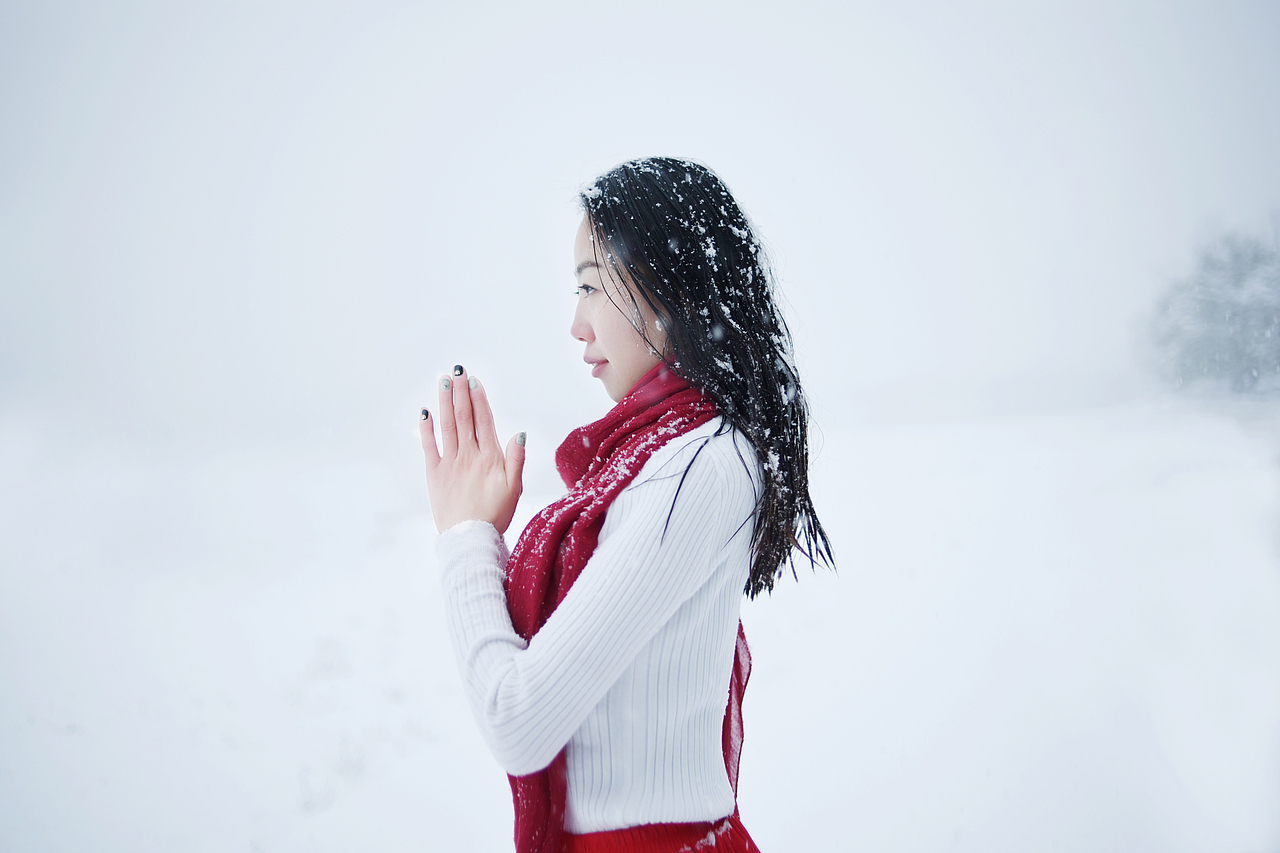 best小霞-雪景（图ZNjQyMTcyMjg=） - 人像摄影 - 站酷设计师best小霞原创素材 - 站酷ZCOOL