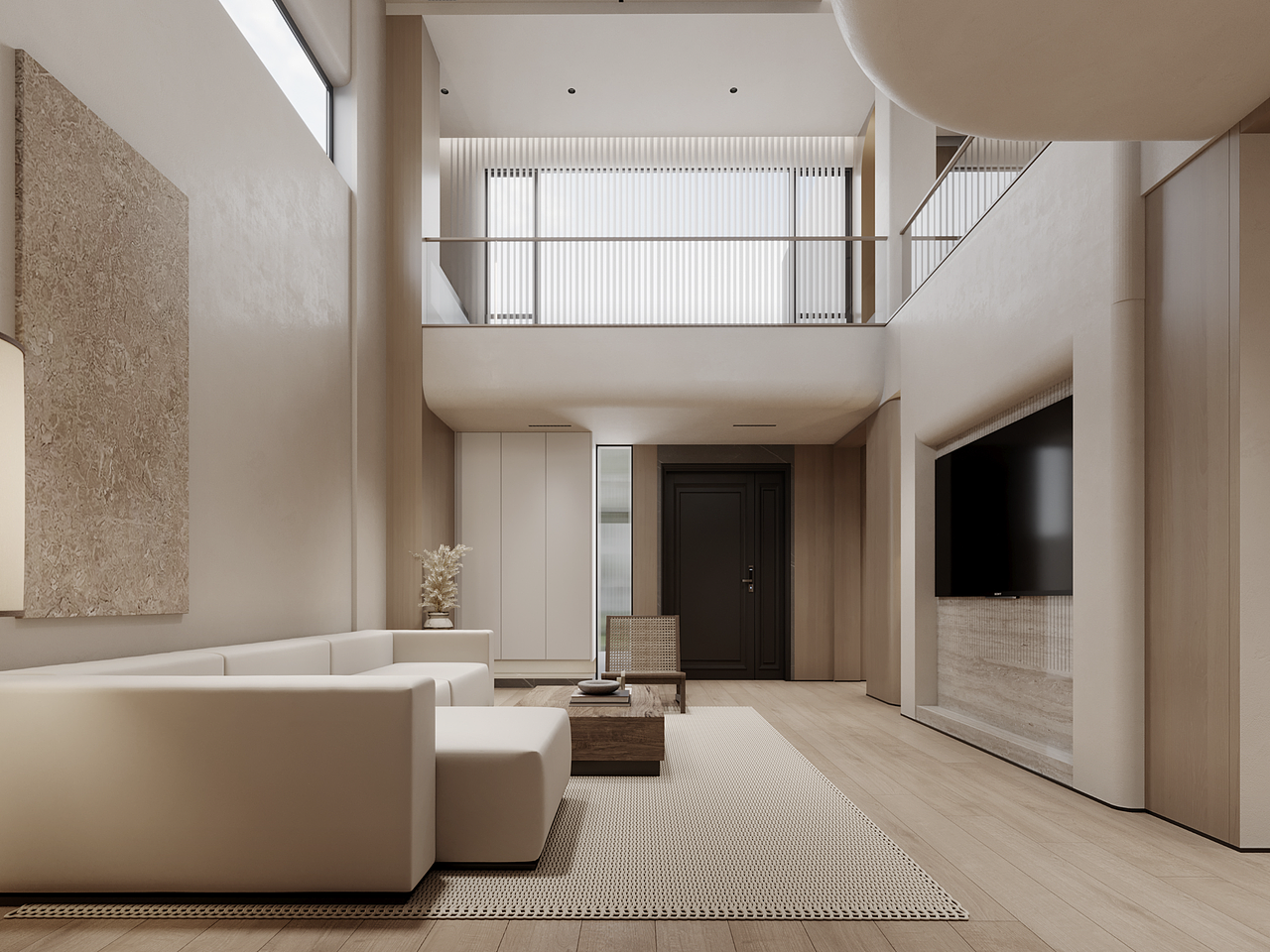 200㎡ 现代简约 高级素雅的别墅（图ZMzY1NzQyMDE2） - 家装设计 - 站酷设计师舍作设计分享原创素材 - 站酷ZCOOL