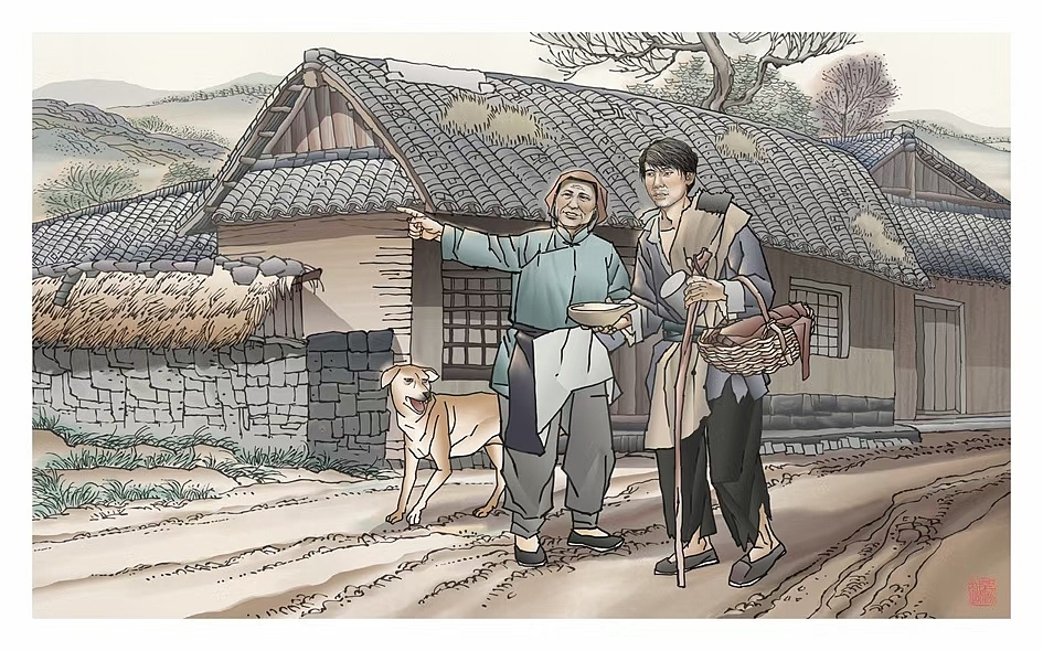 常德博物馆和夏明翰国画~层板画~景箱~展馆画~连环画（图ZMjMyNDkyMzQ0） - 商业插画 - 站酷设计师杨越绘画原创素材 - 站酷ZCOOL