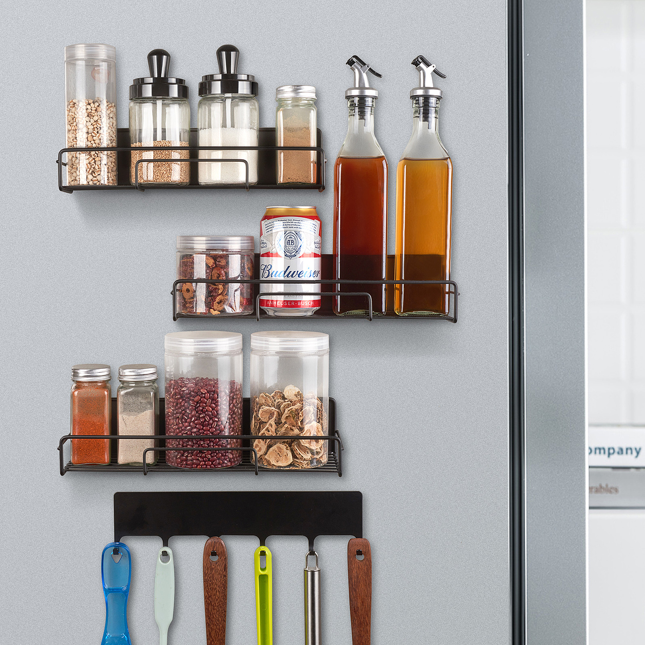 亚马逊厨房调料瓶收纳架精修设计摄影（图ZMzQyMTMyMjg0） - 电商 - 站酷设计师橙子酱酱原创素材 - 站酷ZCOOL