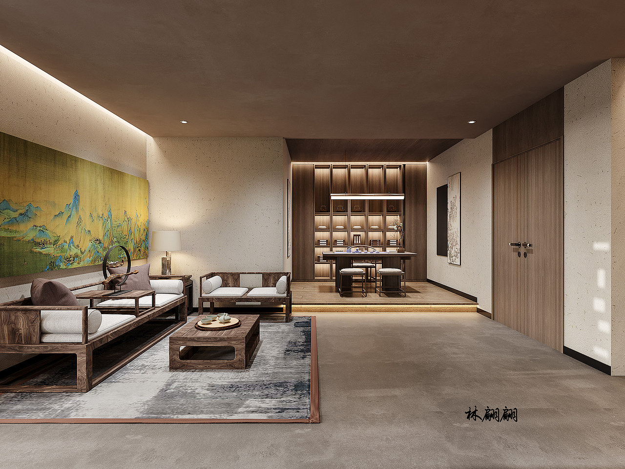 茶馆|见茶如面，人间烟火气（图ZMzI5MDI4NDky） - 酒店餐饮设计 - 站酷设计师林翩翩原创素材 - 站酷ZCOOL