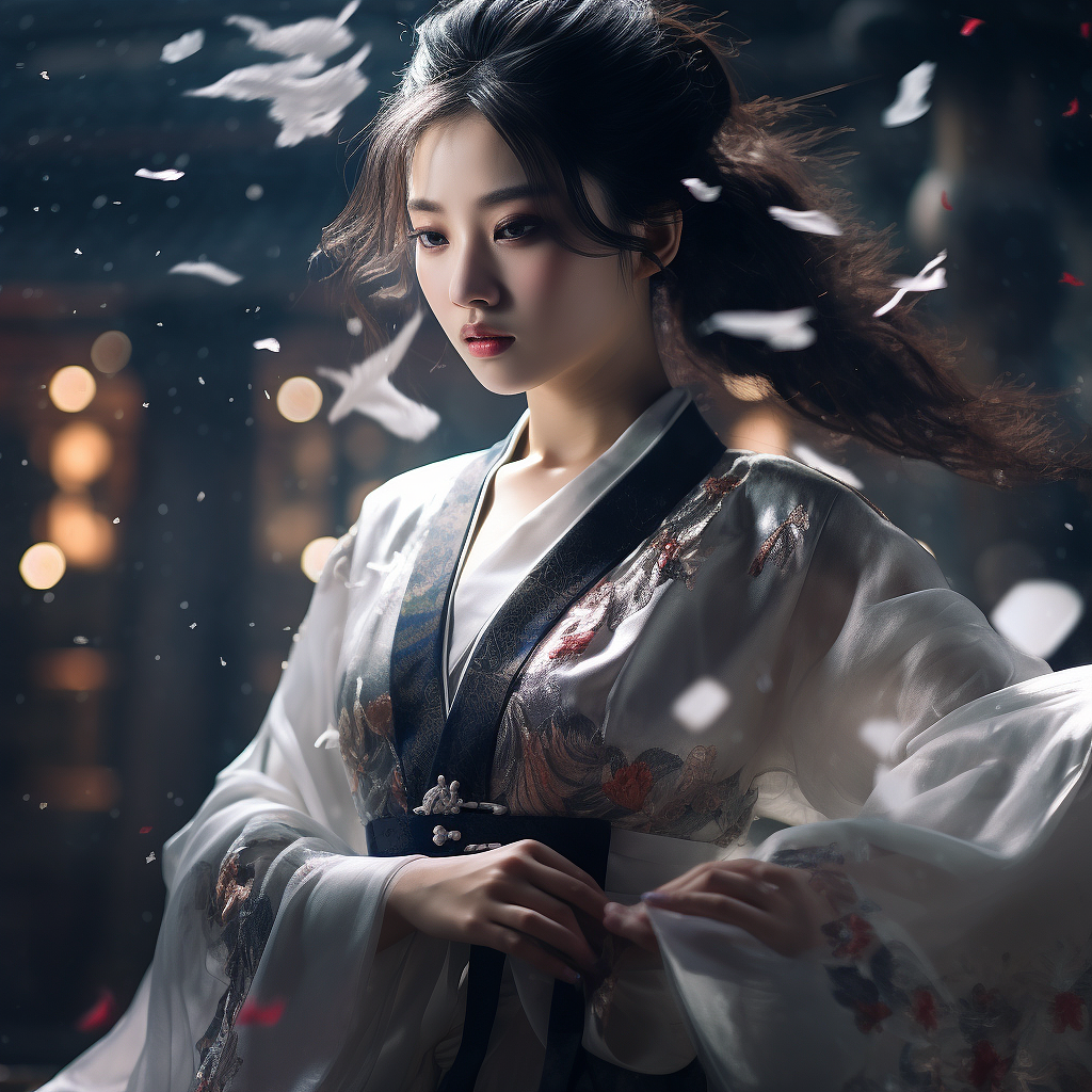 中国古风女子形象