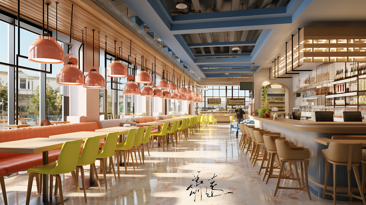 深圳食堂装修 深圳食堂设计 深圳配餐中心装饰设计公司