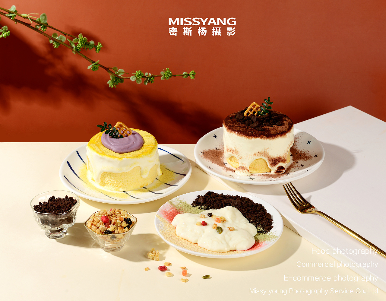 面包零食合集|吐司月饼冰淇淋甜点饼干蛋糕|美食摄影