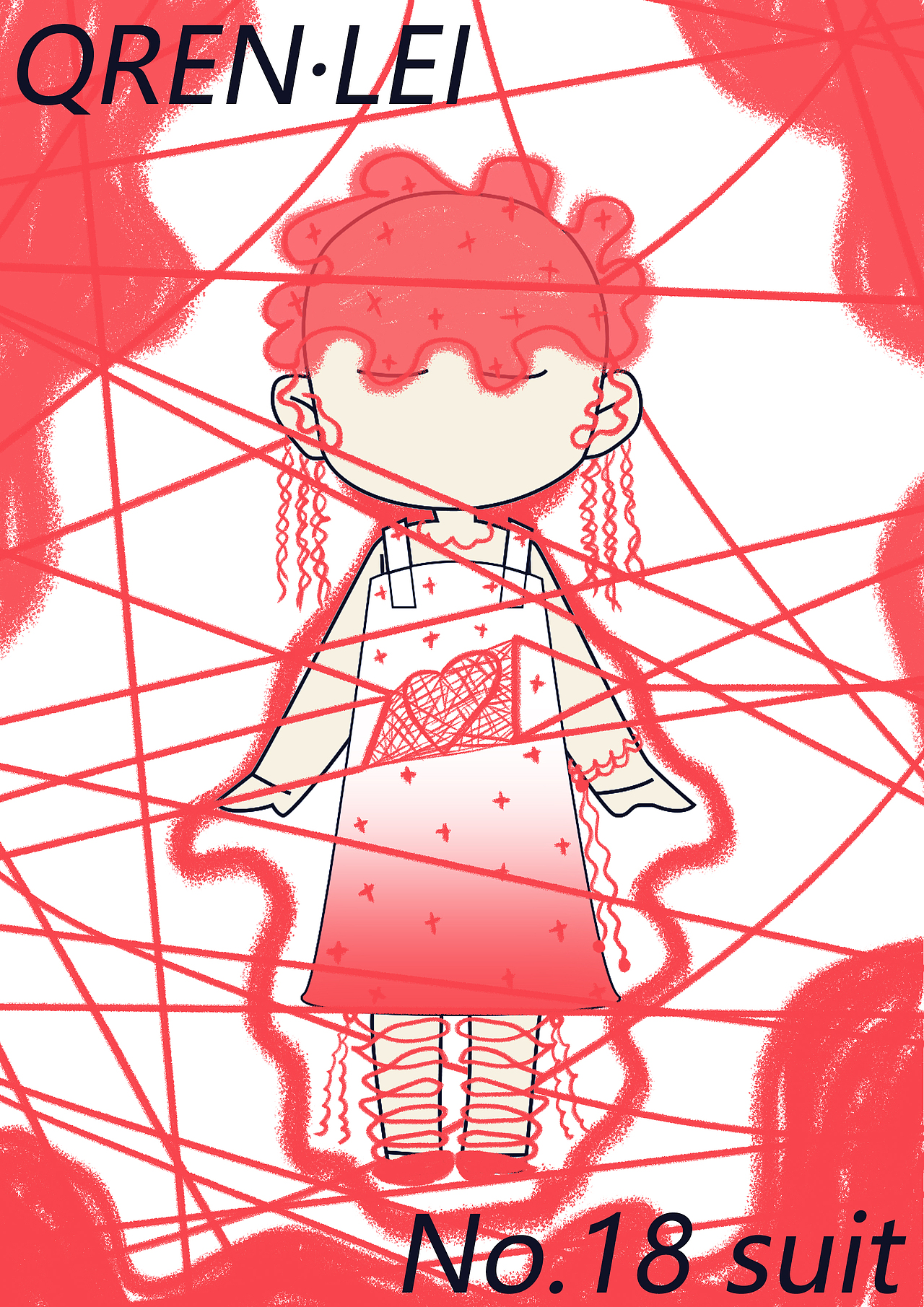 插画——QREN·LEI（图ZMzYwNTkxNjA0） - 创作习作 - 站酷设计师今天也想学画画呀原创素材 - 站酷ZCOOL