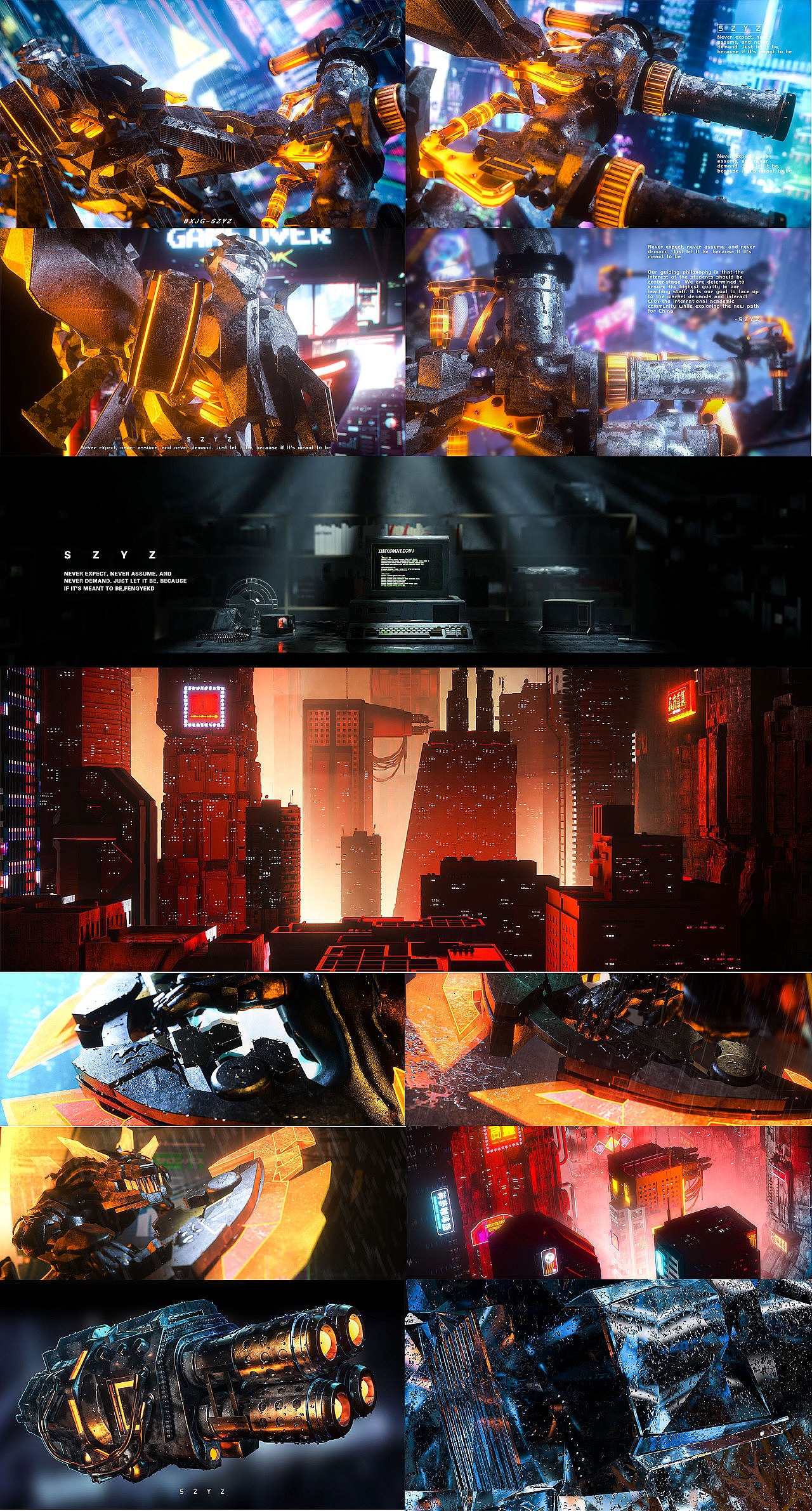 SZYZ-2022作品合集（图ZMzI0MzM3NTQ4） - 动画/影视 - 站酷设计师山中雨左原创素材 - 站酷ZCOOL