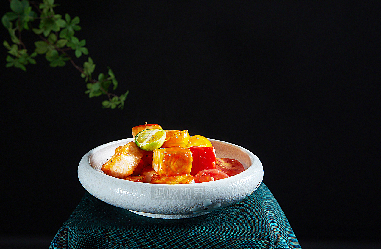 北极甜虾，海鱼