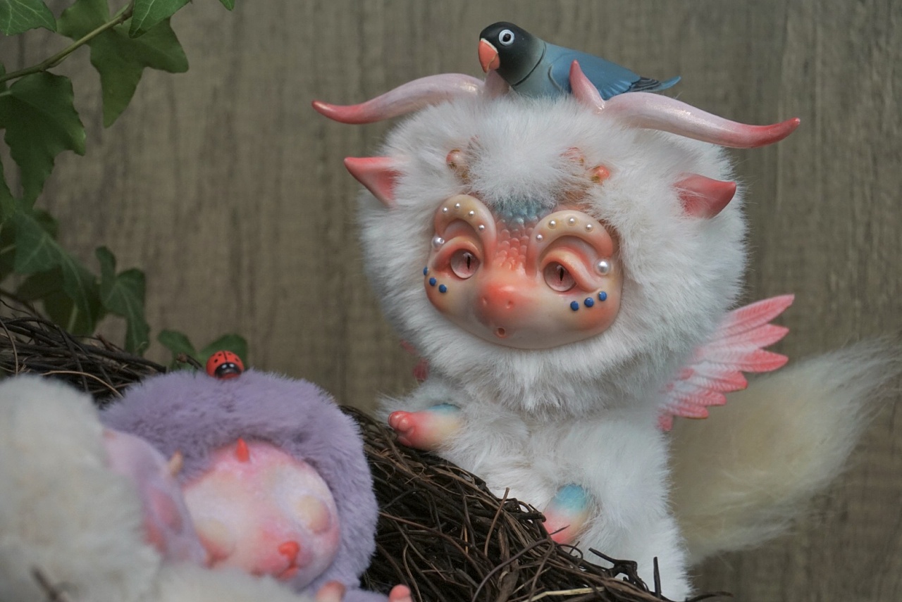 不关门|软陶幻想生物|呆呆龙