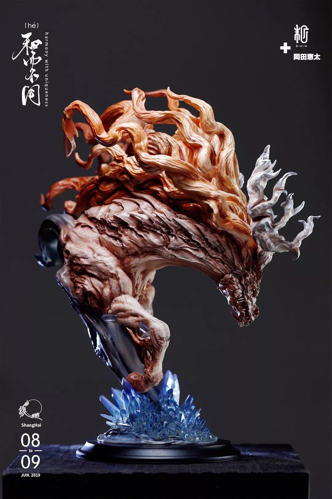 末匠丨 冈田恵太「麒麟」&「麒麟」胸像|手工艺|手办/模玩|末那工作室