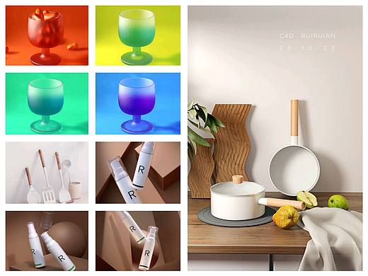 最近一些静物渲染练习