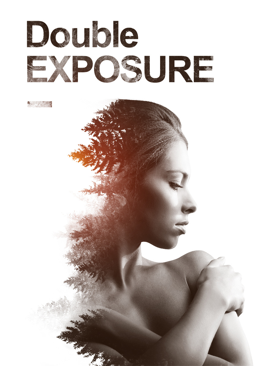 海报(临摹-双重曝光)