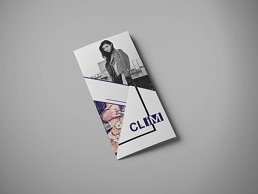 客邻尚品 三折页 高端折页  简约