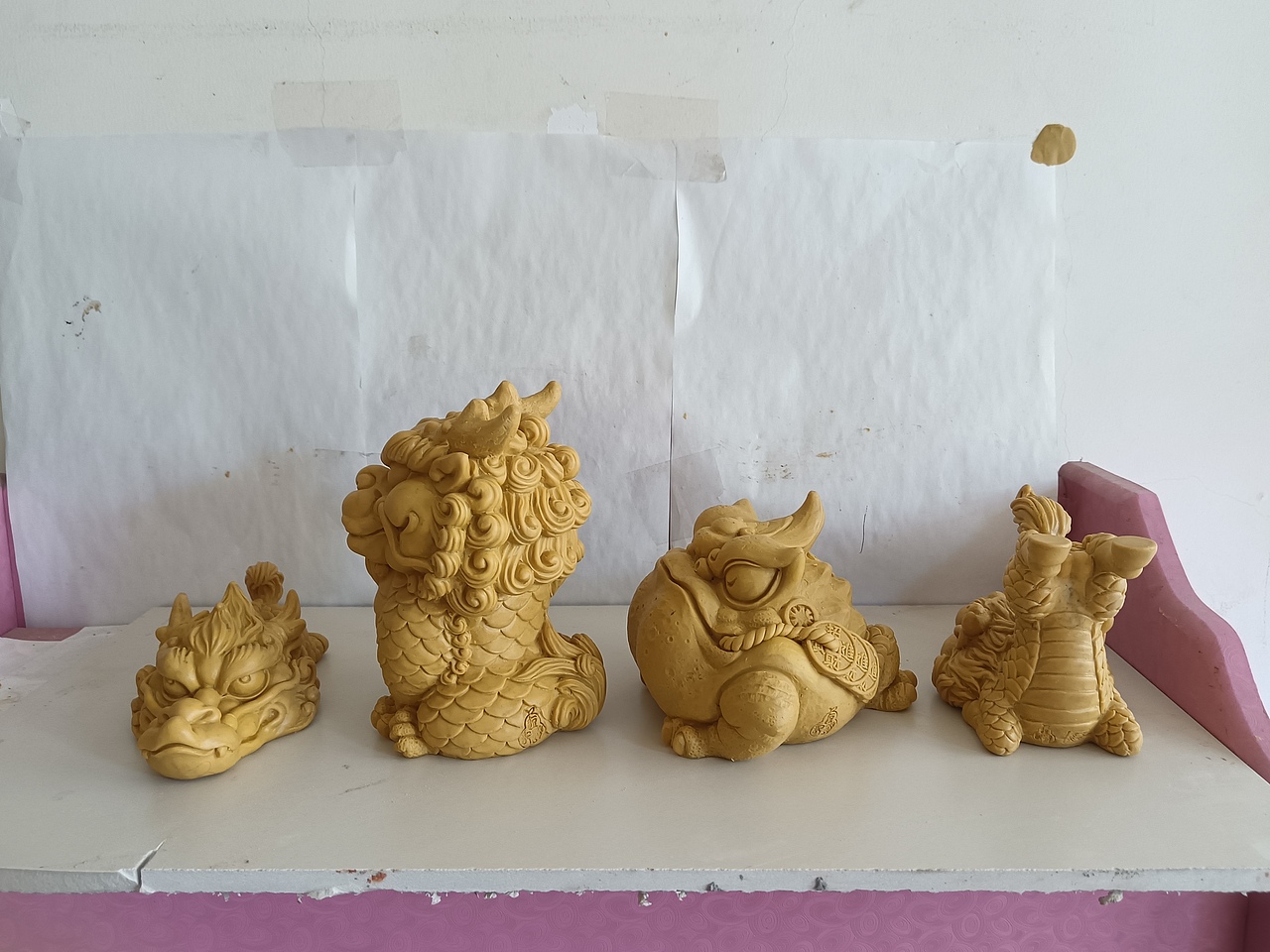 小神兽即将登厂（图ZMzA5ODk3MzUy） - 工艺品设计 - 站酷设计师圣山陶瓷原创素材 - 站酷ZCOOL