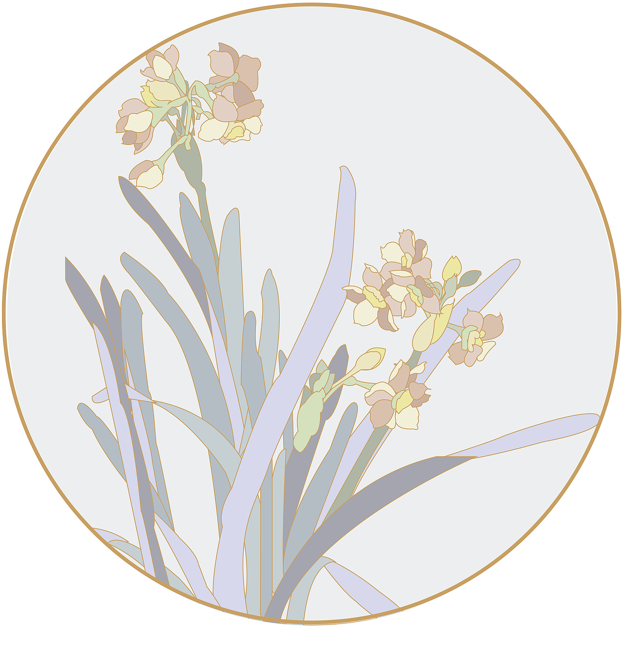 水仙|插画|商业插画|林小豹ninelin_原创作品-站酷zcool