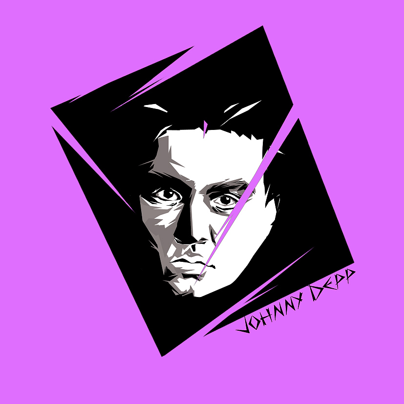 德普（图ZODYyNjg0NA==） - 品牌 - 站酷设计师蓝色D线条原创素材 - 站酷ZCOOL