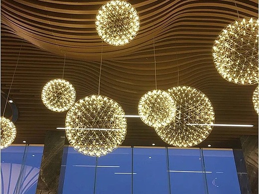 商场中庭美陈吊饰 铭星灯饰工厂