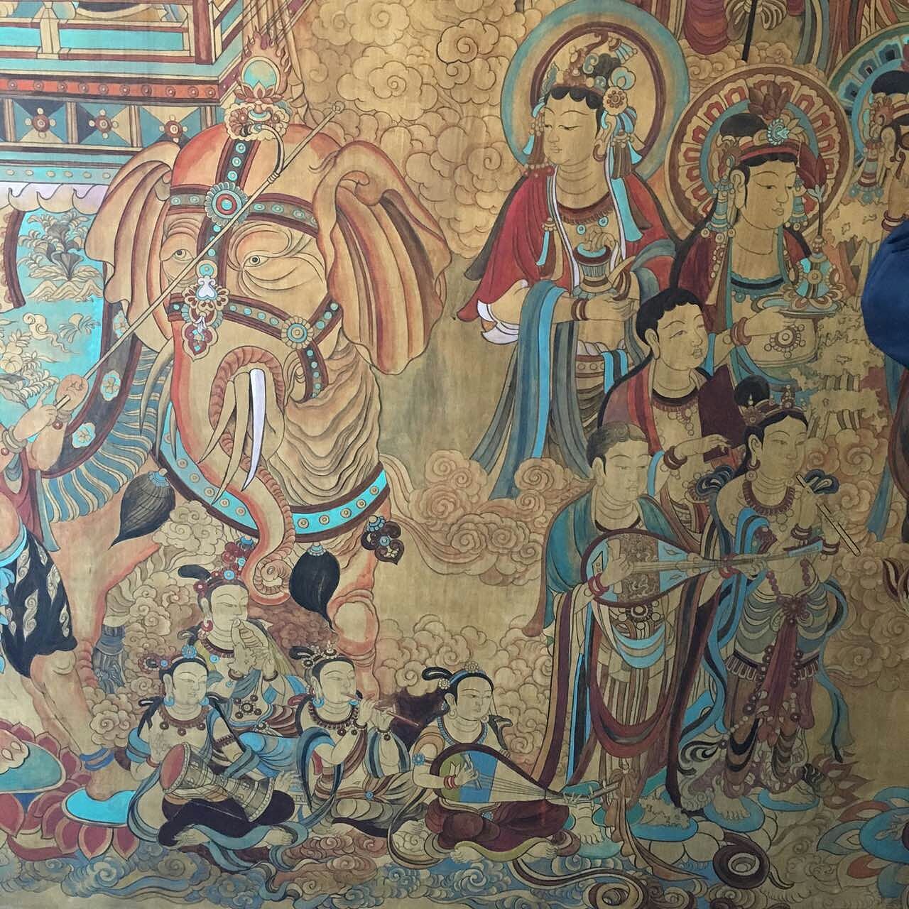 启蒙老师，一个默默无闻的民间壁画艺术家（图ZNjM3MzA2NjA=） - 人文/纪实摄影 - 站酷设计师hotDD原创素材 - 站酷ZCOOL
