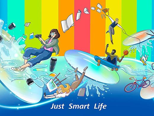 絢麗生活（個(gè)人主頁(yè)-ZNDcwODIzMDA=） - 包裝 - 站酷設(shè)計(jì)師二斗小米原創(chuàng)素材 - 站酷ZCOOL