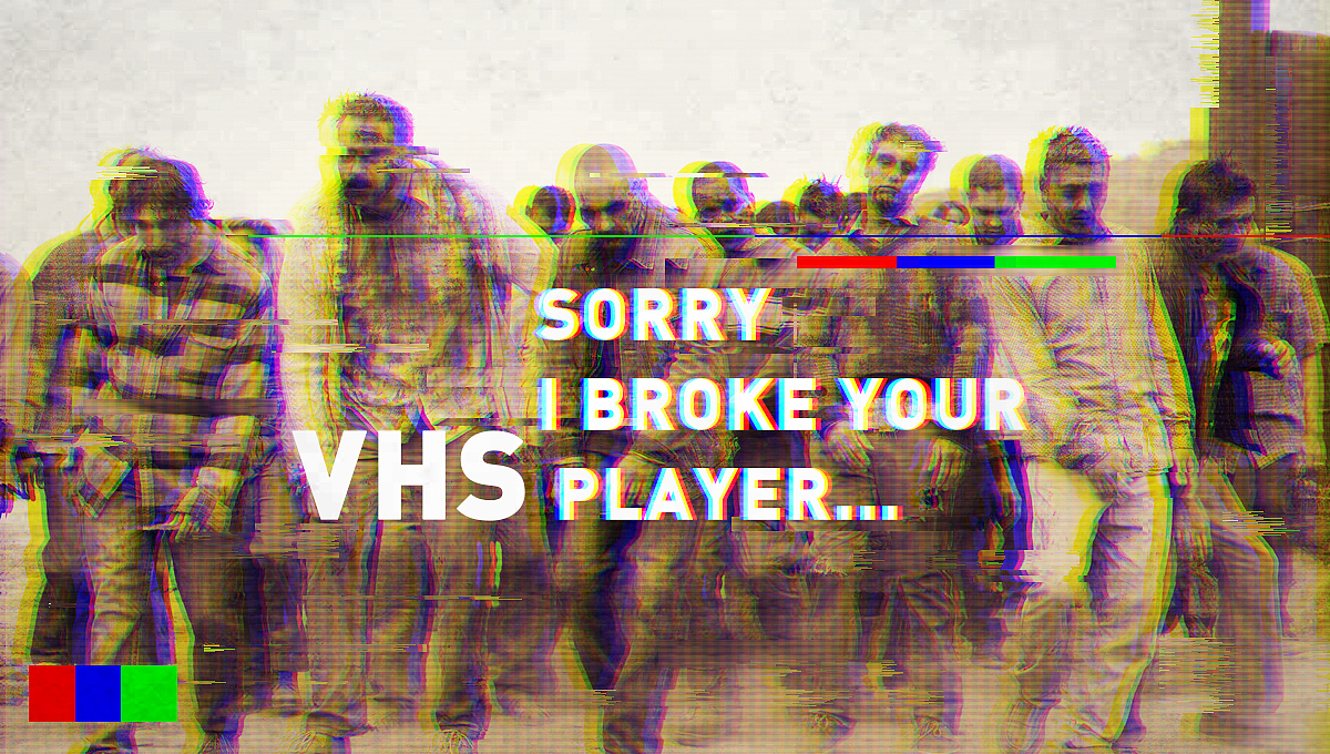 VHS故障艺术海报（图ZMTEzNDU3Njgw） - 其他平面 - 站酷设计师KaiLun_LC原创素材 - 站酷ZCOOL