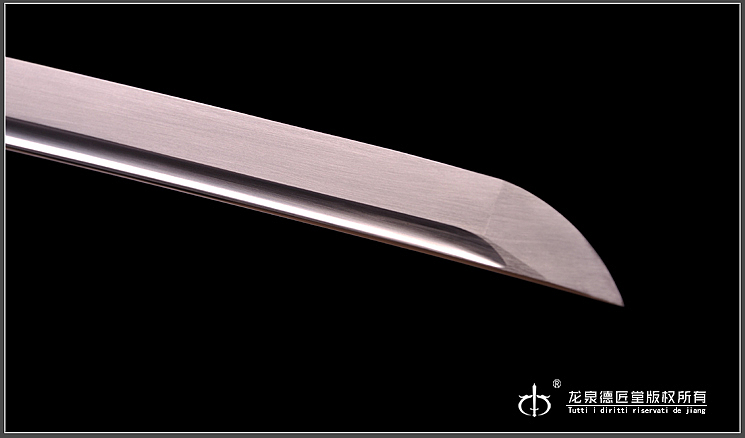 龙泉刀剑-拉丝系列—破风|弹性锰钢(DJ-1375)
