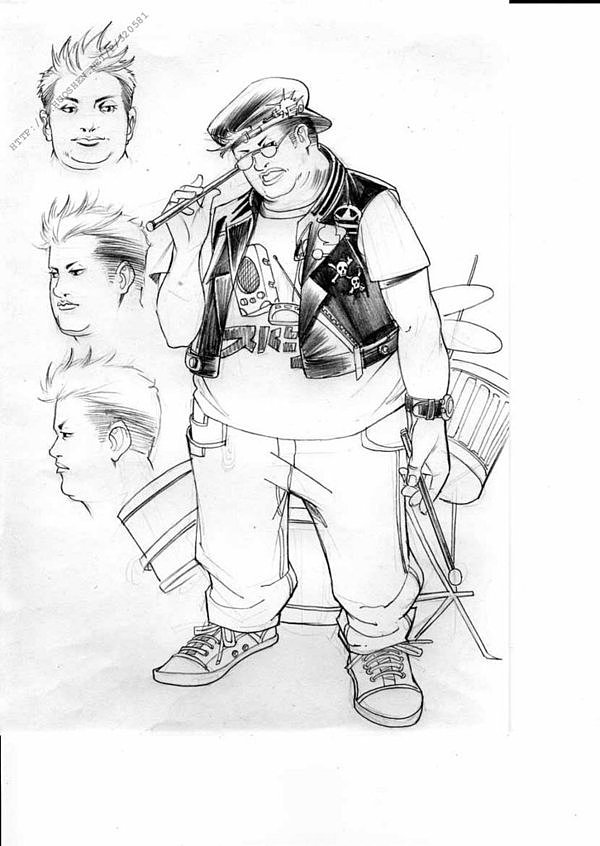 连环画、漫画、插画2004年左右的涂鸦本