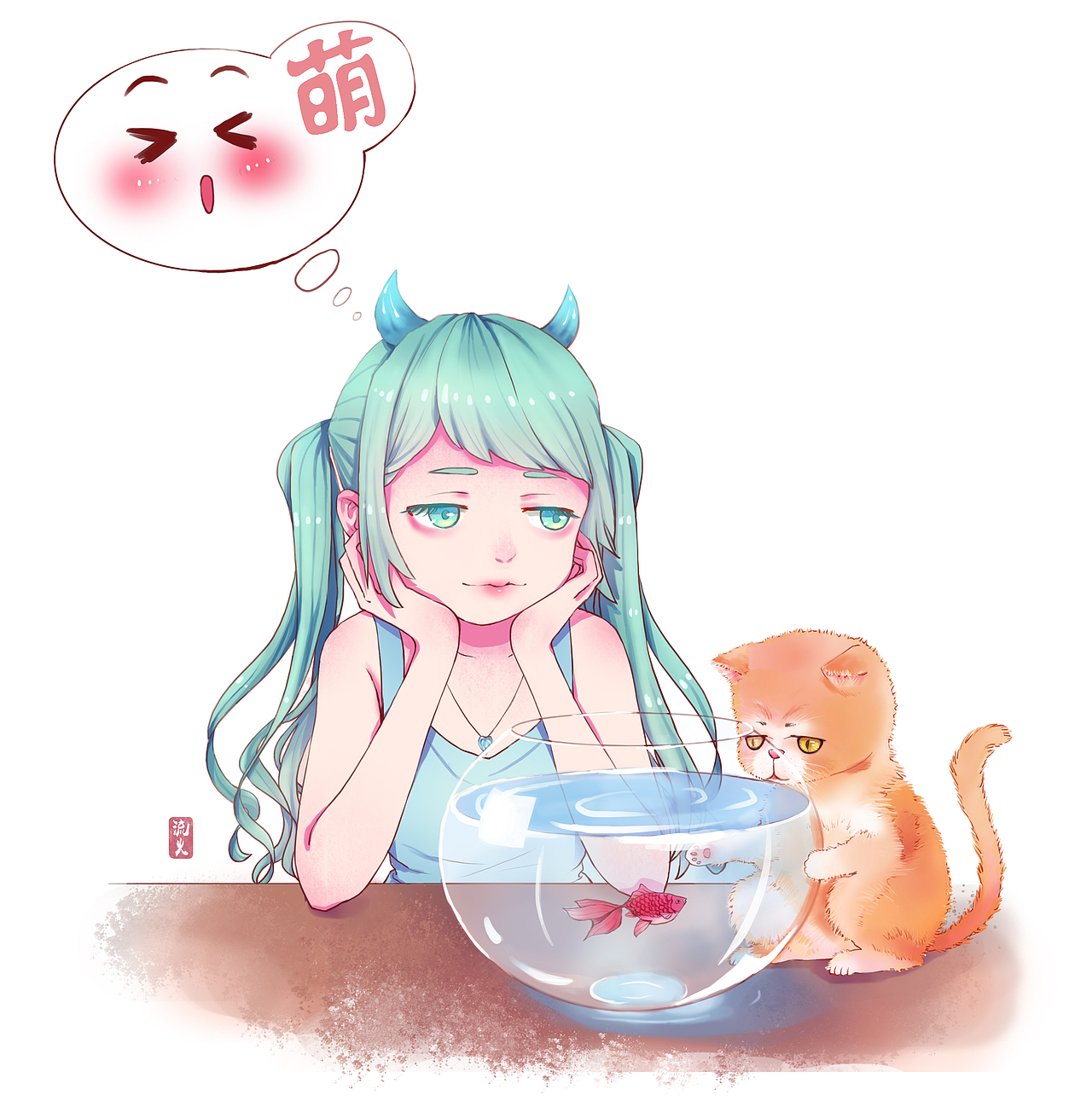 假装自己有猫