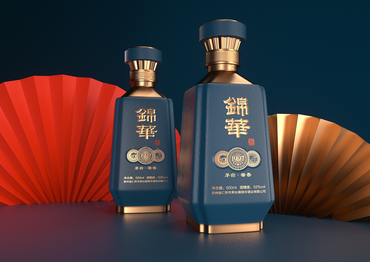 锦华酱香（图ZMjcwNTUwOTY4） - 包装 - 站酷设计师NEERU灵睿原创素材 - 站酷ZCOOL