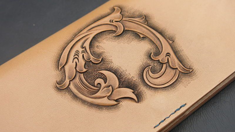 皮雕细图|手工艺|工艺品设计|柒玥皮具工作室_原创作品-站酷zcool