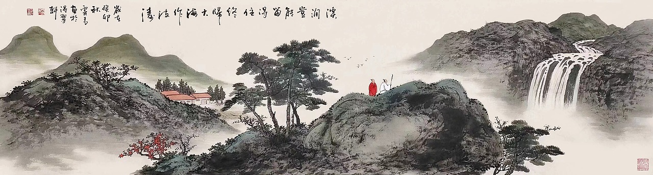 霖青山水画作品价格