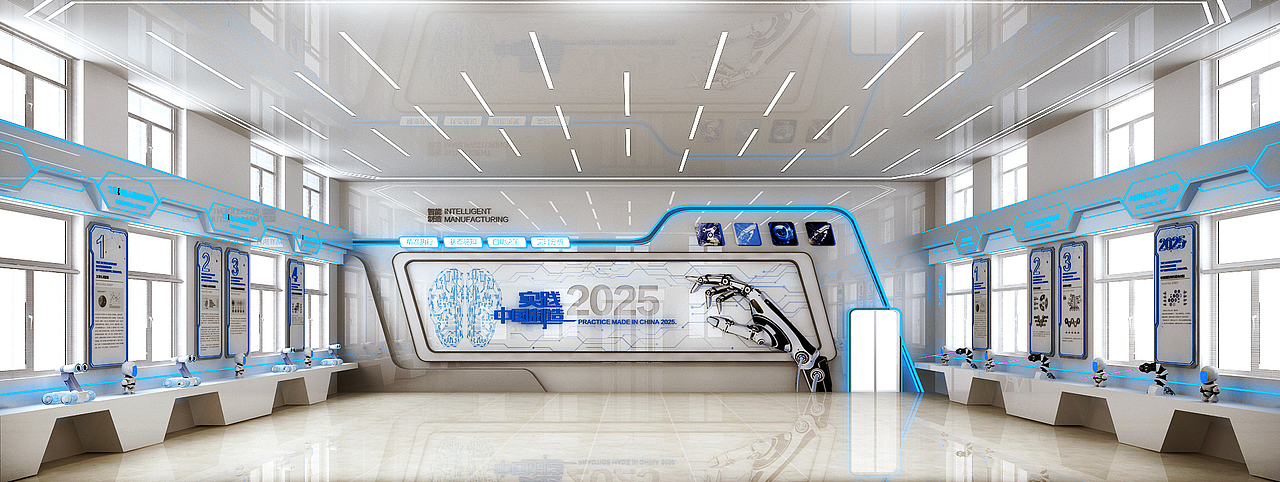 校园科技研究基地空间设计（图ZMjczMjk0NzY4） - 展陈设计 - 站酷设计师MINI安其拉原创素材 - 站酷ZCOOL